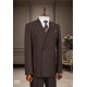 Marco Lorenzo Double Breasted Pin Stripes Slim Fit Men Suit