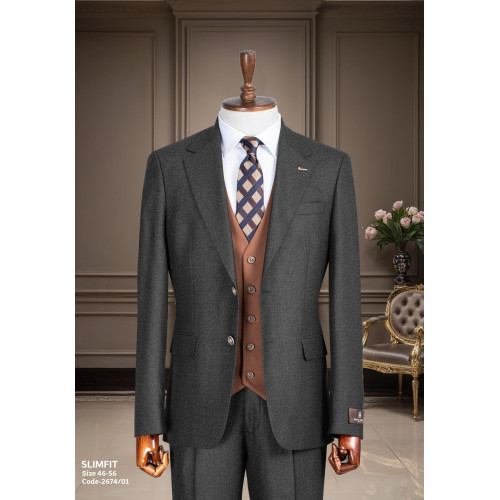 Marco Lorenzo Slim Fit Men Suit