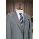Marco Lorenzo Classic Slim Fit Gray Three‑Piece Men Suit
