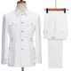 Men Classic White Safari Suit