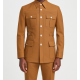 Camel Brown Men Classic Safari Suit