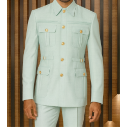 Senzo Rivolli Men Safari Suit