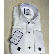Men Slim-Fit Dress Shirt