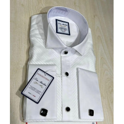 Men Slim-Fit Dress Shirt
