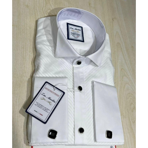 Men Slim-Fit Dress Shirt