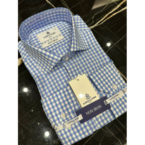 Men Slim-Fit Dress Shirt