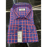 Jose Perez Royal Check Premium Cotton Shirt