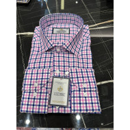 Jose Perez Royal Check Premium Cotton Shirt