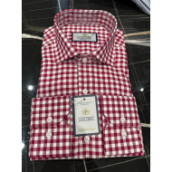 Jose Perez Royal Check Premium Cotton Shirt