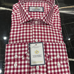Jose Perez Royal Check Premium Cotton Shirt