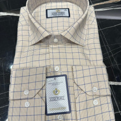 Jose Perez Royal Check Premium Cotton Shirt