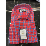 Jose Perez Royal Check Premium Cotton Shirt