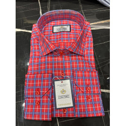 Jose Perez Royal Check Premium Cotton Shirt