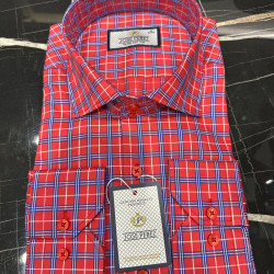 Jose Perez Royal Check Premium Cotton Shirt
