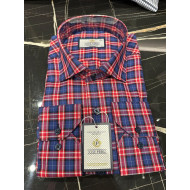 Jose Perez Royal Check Premium Cotton Shirt
