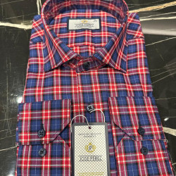 Jose Perez Royal Check Premium Cotton Shirt