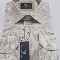 Presidential Men's Patterned Dress Shirt