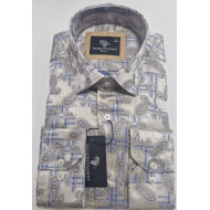 Presidential Men's Patterned Dress Shirt