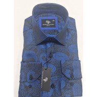 Presidential Men's Patterned Dress Shirt