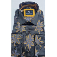 Presidential Men's Patterned Dress Shirt