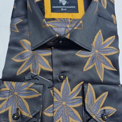Presidential Men's Patterned Dress Shirt