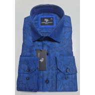 Presidential Men's Patterned Dress Shirt