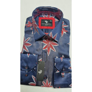 Presidential Men's Patterned Dress Shirt
