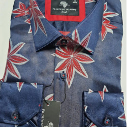 Presidential Men's Patterned Dress Shirt