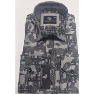 Presidential Men's Patterned Dress Shirt