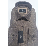 Presidential Men's Patterned Dress Shirt