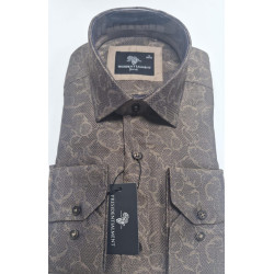 Presidential Men's Patterned Dress Shirt