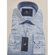 Presidential Men's Patterned Dress Shirt
