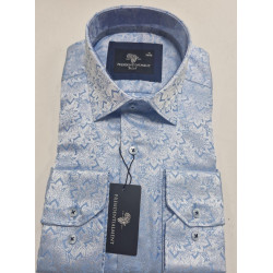 Presidential Men's Patterned Dress Shirt