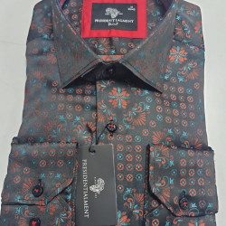Presidential Men's Patterned Dress Shirt