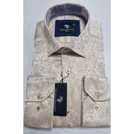 Presidential Men's Patterned Dress Shirt