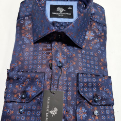 Presidential Men's Patterned Dress Shirt