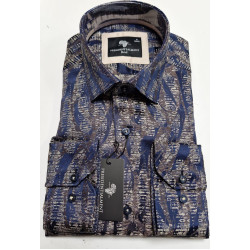 Presidential Men's Patterned Dress Shirt