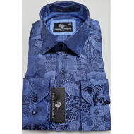 Presidential Men's Patterned Dress Shirt