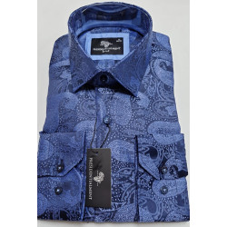 Presidential Men's Patterned Dress Shirt