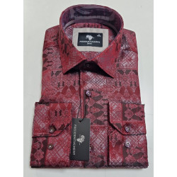 Presidential Men's Patterned Dress Shirt
