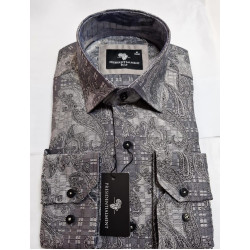 Presidential Men's Patterned Dress Shirt