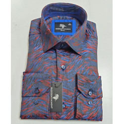 Presidential Men's Patterned Dress Shirt