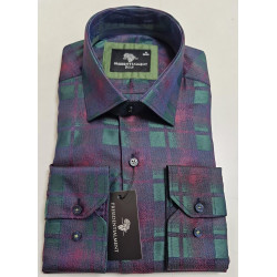 Presidential Men's Patterned Dress Shirt