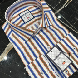Ricardo Martinez Men’s Classic Striped Shirt