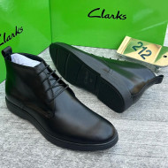 Clarks Luxury Leather Chelsea Boots For Men