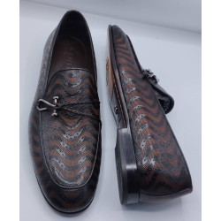 Blue Men's Loafer Shoes