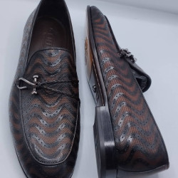 Blue Men's Loafer Shoes