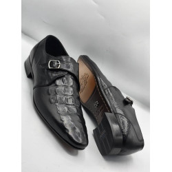 Crocodile Skin Standard Fit Loafers