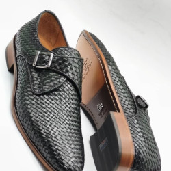 Men’s Luxury Black Leather Loafers