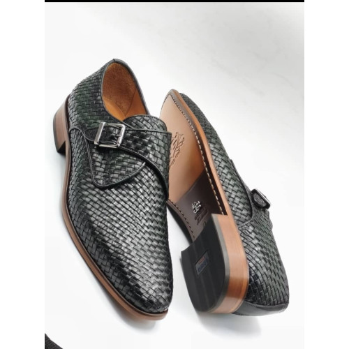 Men’s Luxury Black Leather Loafers